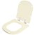 Assento Sanitario Poliester com Amortecedor Life Pergamon (Bege Claro) para Vaso Celite - Imagem 2