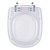Assento Sanitario Poliester Sabatini Transparente para vaso Icasa - Imagem 1