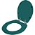 Assento Sanitario Poliester com Amortecedor Avalon Verde Amazonia para Vaso Ideal Standard - Imagem 2