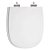 Assento Sanitario Poliester com Amortecedor Paris Branco (Neve) para Vaso Ideal Standard - Imagem 1