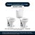 Assento Sanitario Poliester com Amortecedor Saveiro Branco para Vaso Celite - Imagem 4