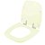Assento Sanitario Poliester com Amortecedor Fit Pergamon (Bege Claro) para Vaso Celite - Imagem 2