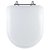 Tampa de Vaso Almofadada Oxford Branco para bacia Deca - Imagem 1