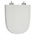 Assento Sanitario Poliester com Amortecedor Ezedra Silver (Cinza Claro) para Vaso Ideal Standard - Imagem 1