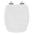 Tampa De Vaso Poliester Com Amortecedor Stylus Branco Para Bacia Celite - Imagem 1