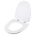 Tampa De Vaso Poliester Com Amortecedor Aloha Branco Para Bacia Celite - Imagem 2