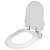 Tampa De Vaso Poliester Com Amortecedor Hampton Branco Para Bacia Incepa - Imagem 2