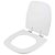 Tampa De Vaso Poliester Com Amortecedor Fit Branco Para Bacia Celite - Imagem 2