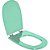 Assento Sanitario Poliester Com Amortecedor Paris Aquamarine Para Vaso Ideal Standard - Imagem 2