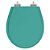 Assento Sanitario Poliester Com Amortecedor Avalon Aquamarine Para Vaso Ideal Standard - Imagem 1