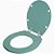 Assento Sanitario Poliester Com Amortecedor Avalon Aquamarine Para Vaso Ideal Standard - Imagem 2