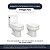 Assento Sanitário Almofadado Omega Creme Para Vaso Deca - Imagem 4