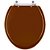 Assento Sanitário Convencional / Oval Caramelo Para Vaso Deca - Imagem 1