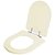 Assento Sanitário Omega Creme (Bege Claro) para vaso Deca - Imagem 2