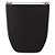 Assento Sanitário Scala Preto para vaso Ideal Standard - Imagem 1