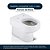 Assento Sanitário Poliester Soft Close Carrara Amendoa para vaso Deca - Imagem 4
