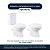 Assento Sanitário Poliester Soft Close Polo Cinza Plus para vaso Hervy - Imagem 3