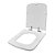 Assento Sanitário Poliester Soft Close Atol Branco para vaso Jacuzzi - Imagem 2