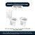 Assento Sanitário Poliester Soft Close Fiore Cinza Platina (Cinza Claro) para vaso Incepa - Imagem 4