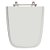 Assento Sanitário Poliester Aero Cinza Claro para vaso Ideal Standard - Imagem 1