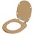 Assento Sanitário Poliester Soft Close Ascot Amendoa para vaso Ideal Standard - Imagem 2