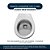Assento Sanitário Poliester Avalon Amendoa para vaso Ideal Standard - Imagem 4