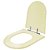 Assento Sanitário Poliester Ezedra Bone (Bege Claro) para vaso Ideal Standard - Imagem 2