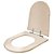 Assento Sanitario Poliester Ezedra Visone (Salmao) para vaso Ideal Standard - Imagem 2
