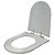 Assento Sanitario Poliester Ezedra Silver (Cinza Claro) para Vaso Ideal Standard - Imagem 2