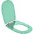 Assento Sanitário Poliester Paris Verde Claro para vaso Ideal Standard - Imagem 2