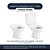 Assento Sanitário Calypso Navy (Azul Escuro) para vaso Incepa - Imagem 4