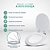 Assento Sanitário Soft Close Aspen Cinza Real para vaso Deca - Imagem 5