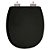 Assento Sanitario Soft Close Fast Ébano (Preto) para Vaso Deca - Imagem 1
