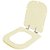 Assento Sanitário Soft Close Quadra Creme (bege claro) para vaso Deca - Imagem 2