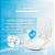 Assento Sanitario Poliester Antibacteriano Fit Branco para Vaso Celite - Imagem 3