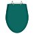 Assento Sanitário Poliester Absolute Verde Amazônia para vaso Ideal Standard - Imagem 1