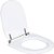 Tampa de Vaso Almofadada Calypso Branco para Bacia Incepa 6lpf - Imagem 2
