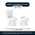 Tampa de Vaso Almofadada City Branco para Bacia Celite 6lpf - Imagem 4