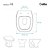 Tampa de Vaso Almofadada Fit Branco para Bacia Celite 6lpf - Imagem 5
