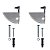 Kit 3 Prateleiras 60 x 15cm Nogal Com Suporte Tucano - Imagem 5