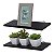 Kit 2 Prateleiras 50 x 15cm Preta Com Suporte Tucano - Imagem 2