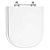 Tampa de Vaso Poliéster Square Branco para bacia Sanitex 6lpf - Imagem 1