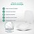 Assento Sanitário Poliester Soft Close Flex Branco para vaso Deca - Imagem 5