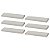 Kit 6 Prateleira Branca MDF 40 x 20cm Suporte Invisível - Imagem 2