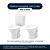Assento Sanitário Net Branco para louça Celite - Imagem 4