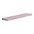 Prateleira 50 x 10cm Rosa Claro Suporte Invisível - Imagem 2