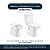 Assento Sanitário Poliester Soft Close Debba Onix (Preto Fosco) para vaso Roca - Imagem 4