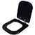 Assento Sanitário Laqueado Soft Close Gap Onix (Preto Fosco) para vaso Roca - Imagem 2