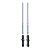 Kit 4 Prateleiras U 50 x 15cm azul Suporte Invisível - Imagem 5