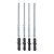 Kit 2 Prateleiras U 70 x 15cm azul Suporte Invisível - Imagem 5